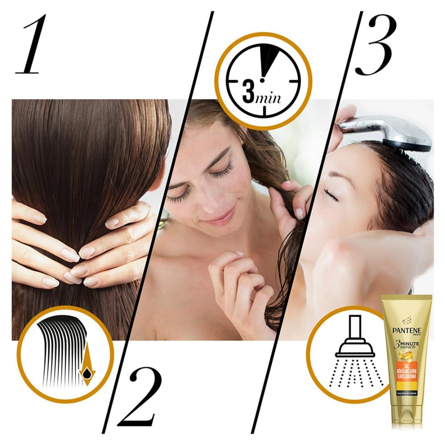 Pantene 3 Minute Miracle Anti-Hair Fall Conditioner 200 ml