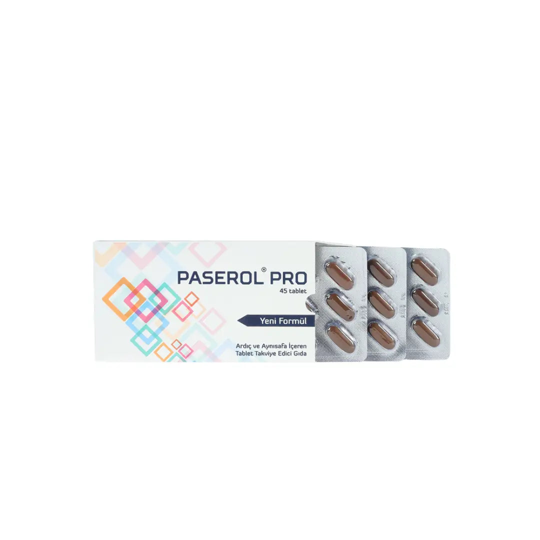 Eroglu Ilac Paserol Pro Dietary Supplement 45 Tablets
