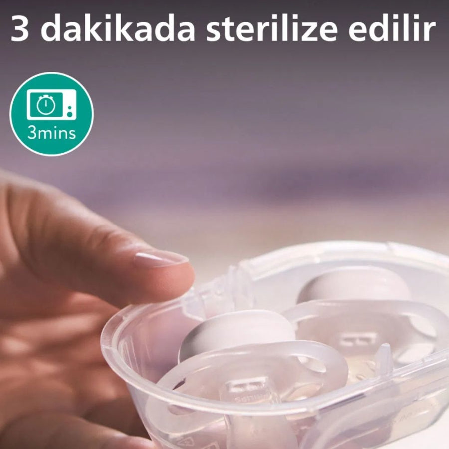 Philips Avent Ultra Smart Pacifier Soothing Design 0-2 Months