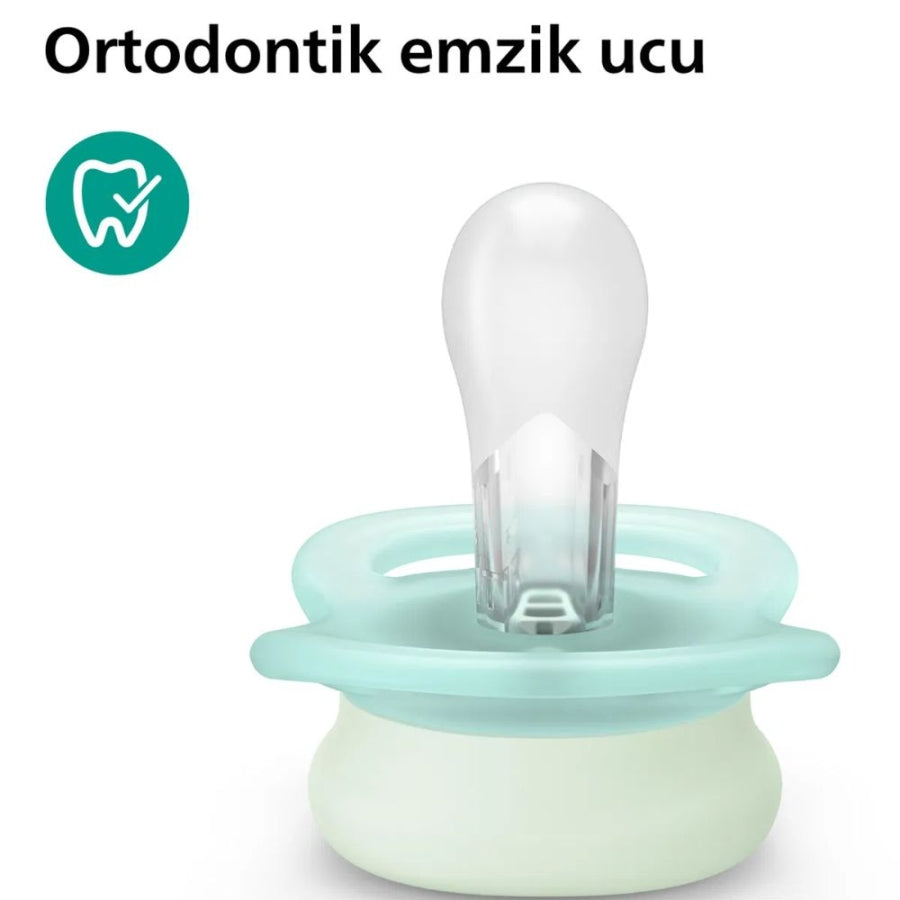 Philips Avent Ultra Smart Pacifier Soothing Design 0-2 Months