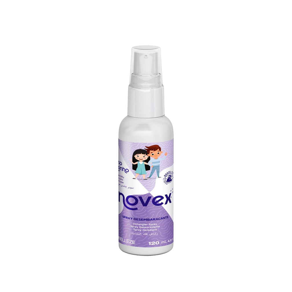 Novex Super Silky Kids Detangling Spray for Straight Hair 120 ml