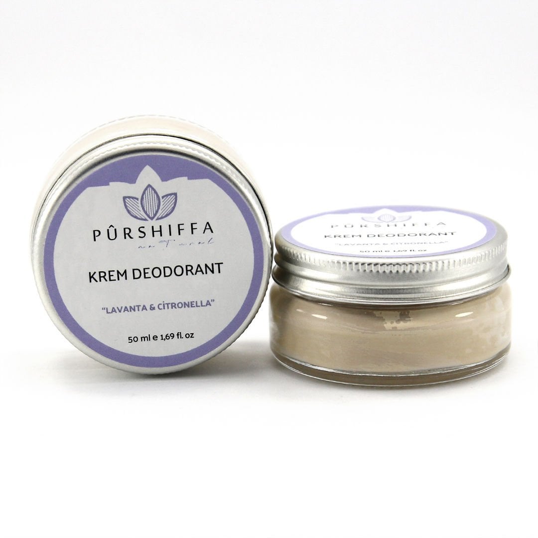 Purshiffa Cream Deodorant Lavender & Citronella 50 ml