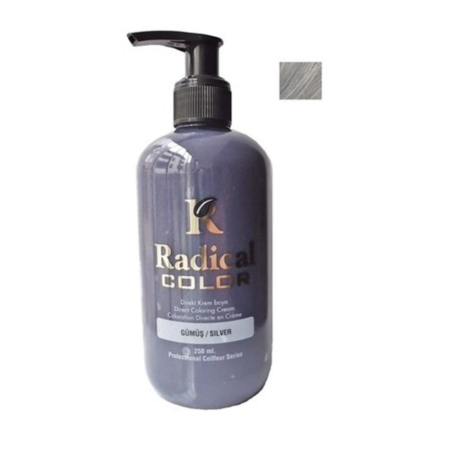 Radical Color Silver Semi-Permanent Hair Cream 250ml