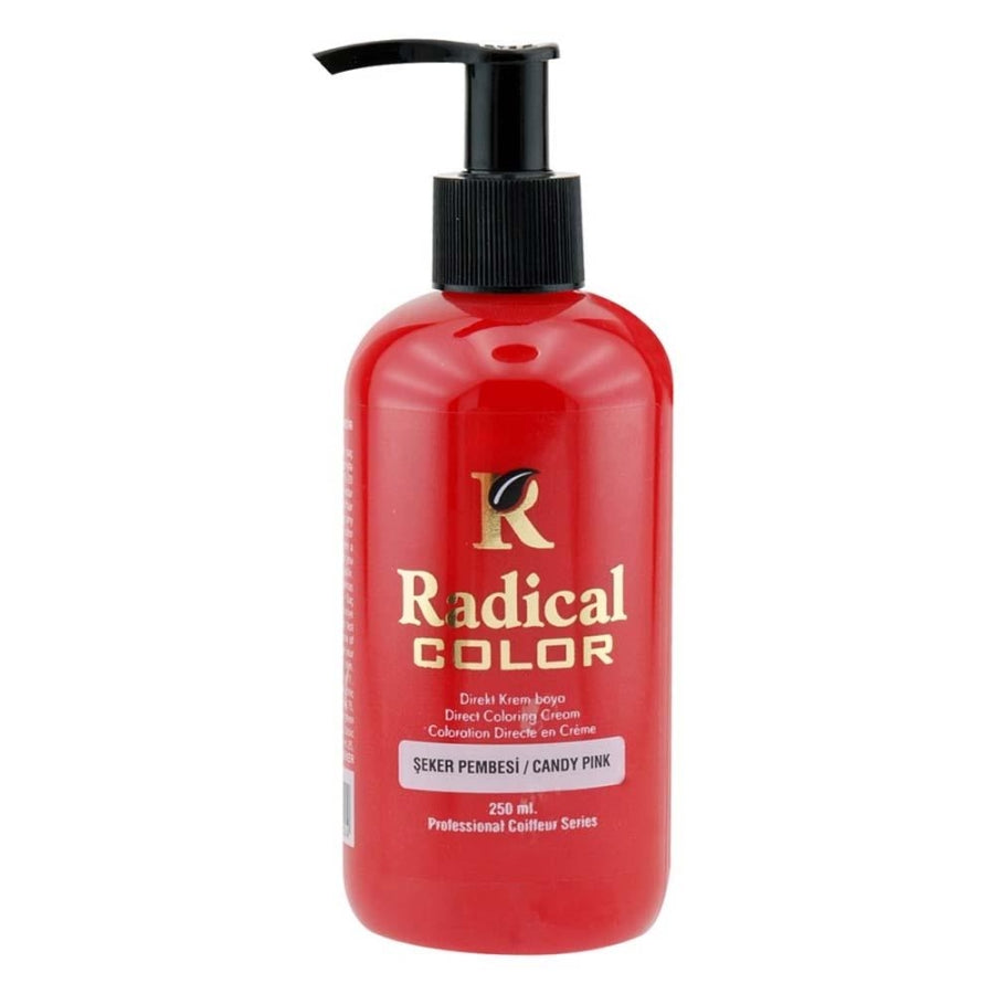 Radical Color Sugar Pink Hair Dye Vibrant Semi-Permanent 250 ml