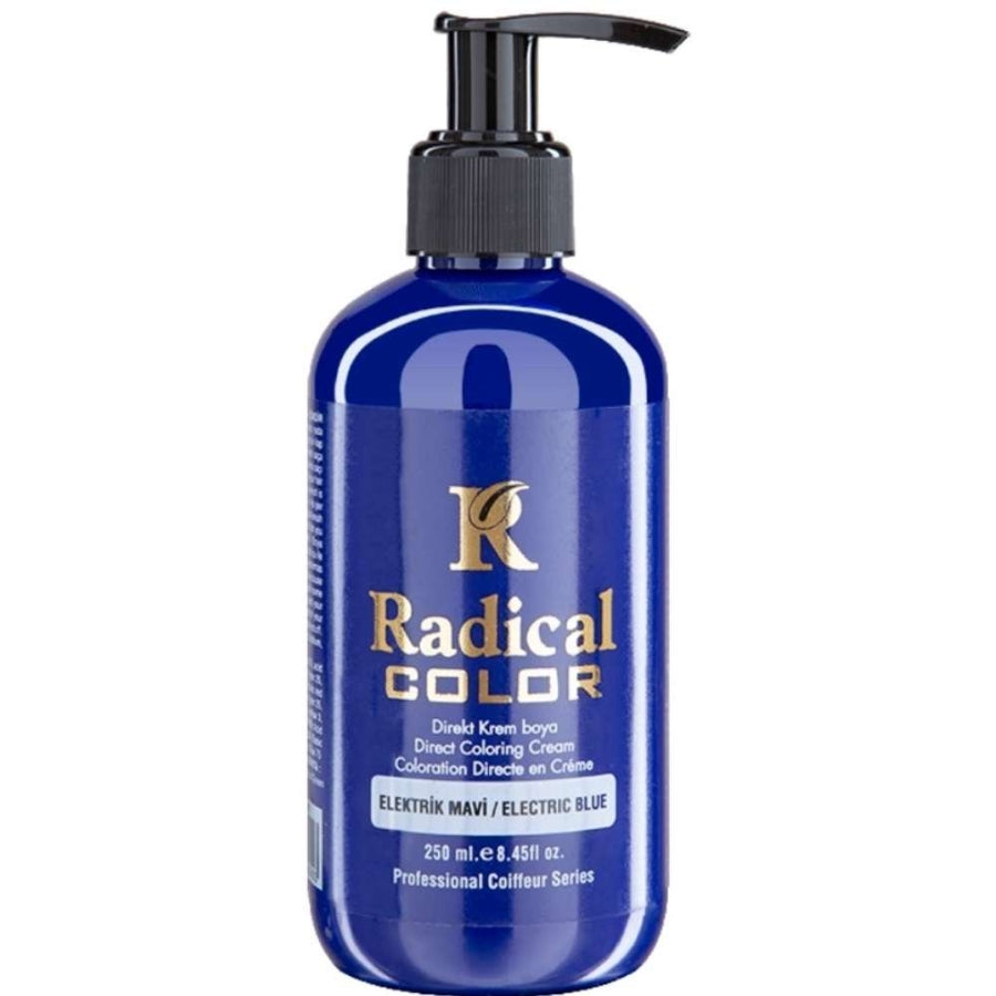 Radical Color Electric Blue Water-Based Hair Dye 250ml