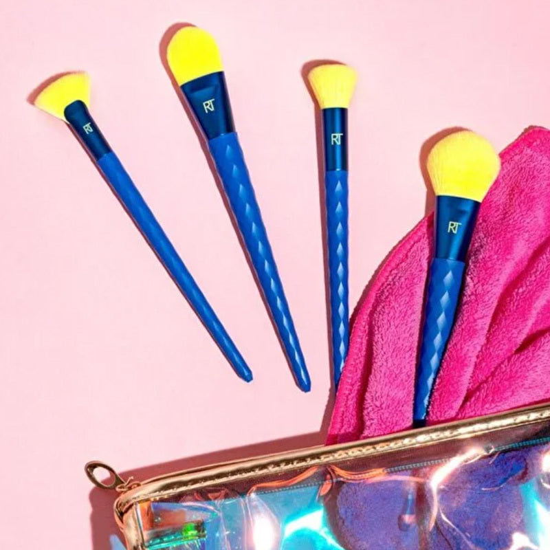 Real Techniques Prism Glo Luxe Glow Brush Set 4-Piece Set