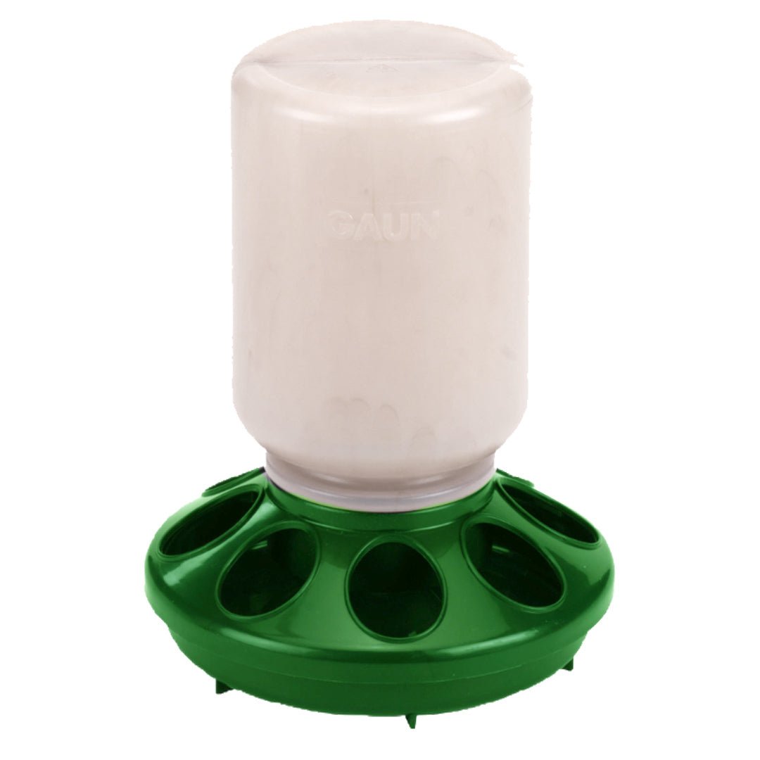 Recycled Plastic Chick Feeder for Chicks & Quail, 1 Quart