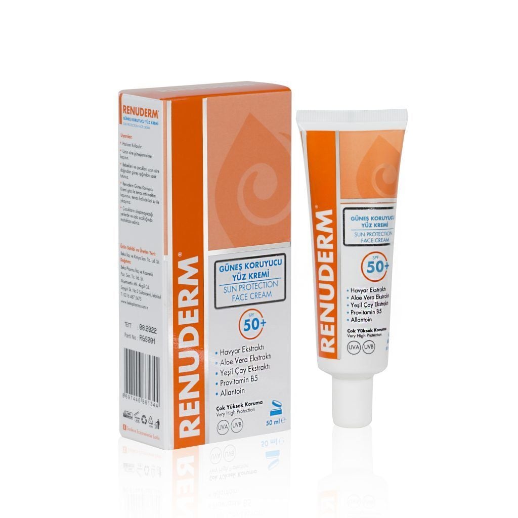 Beka Pharma Renuderm SPF 50+ Sunscreen Face Cream 50ml