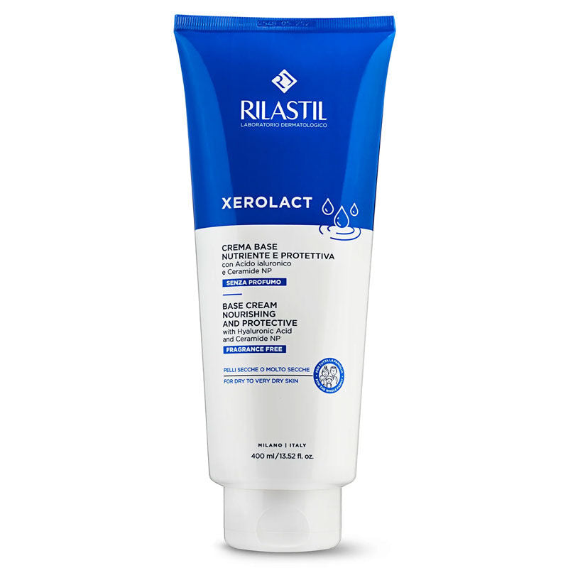 Rilastil Xerolact Base Cream Daily Moisturizer 400 ml
