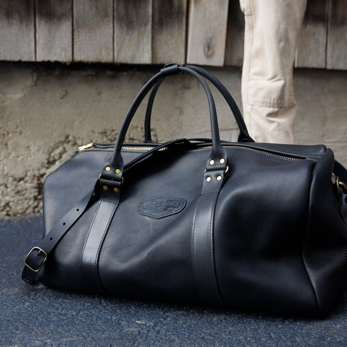 Nomad USA-Made Leather Duffle Bag