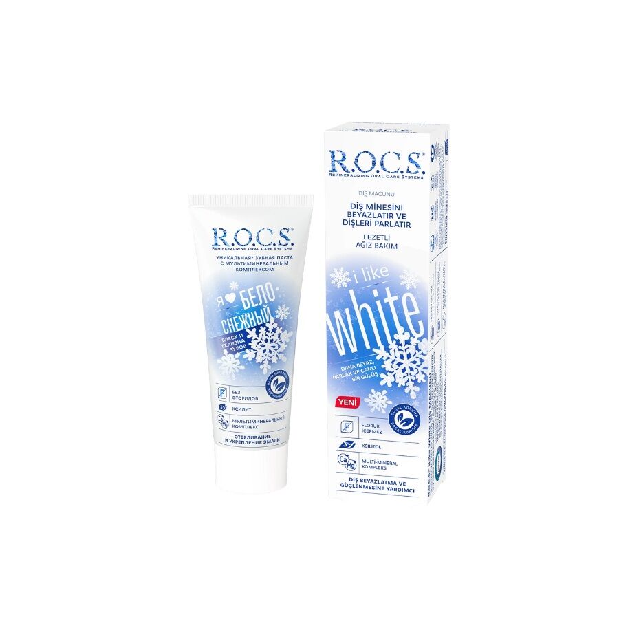 ROCS i Like White Gentle Whitening Toothpaste 74g