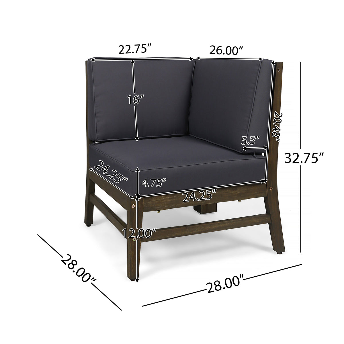 Perla 5-Pcs Sofa Set