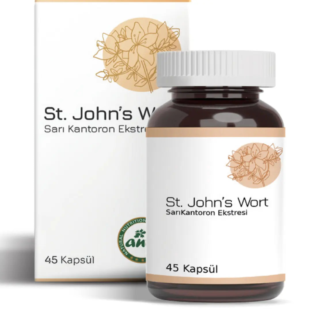 Anti St. Johns Wort Extract Mood Support Supplement 45 Capsules