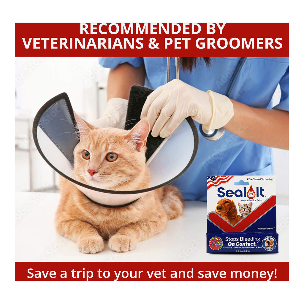 Seal It Wound & Blood Stop Gel for Dogs & Cats