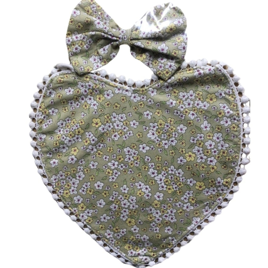 Sebi Prime Heart Pattern Poplin Apron for Kitchen and Home