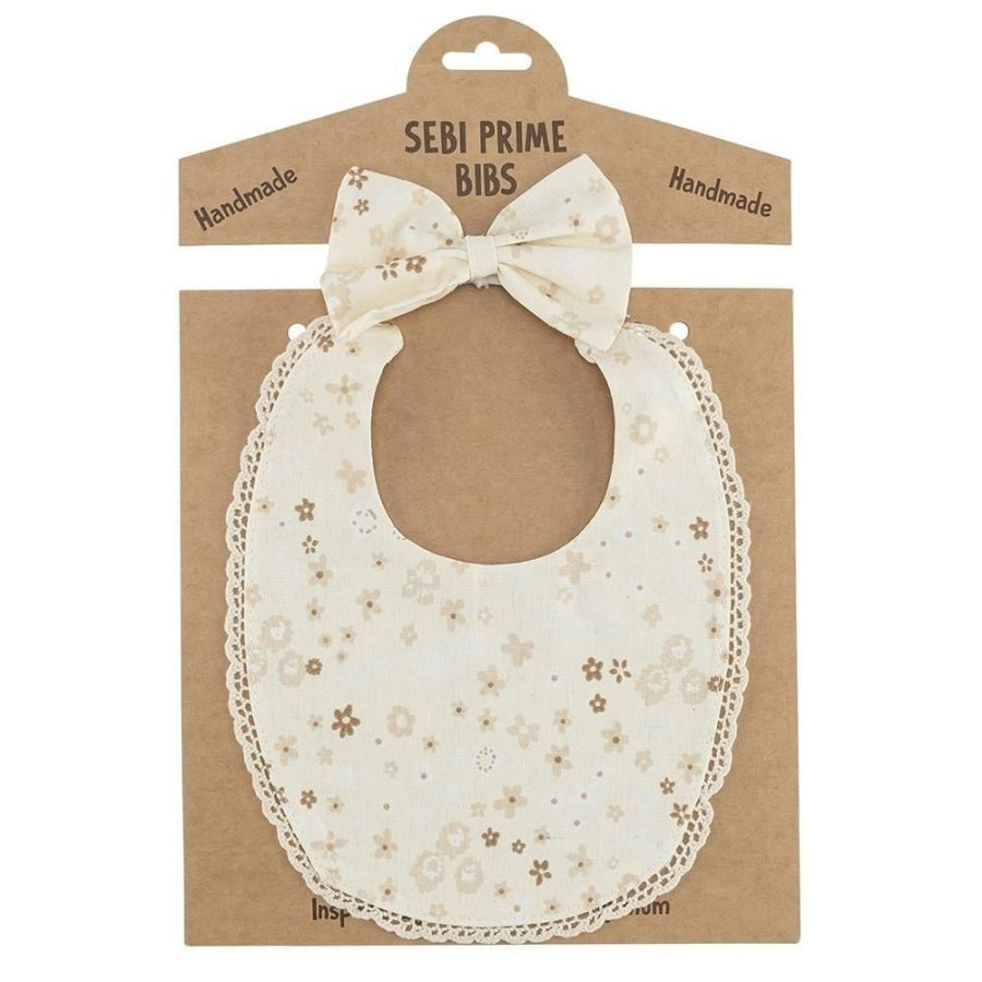 Sebi Prime Poplin Baby Bib Soft Cotton Protection 0+ Months