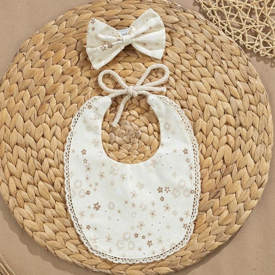 Sebi Prime Poplin Baby Bib Soft Cotton Protection 0+ Months