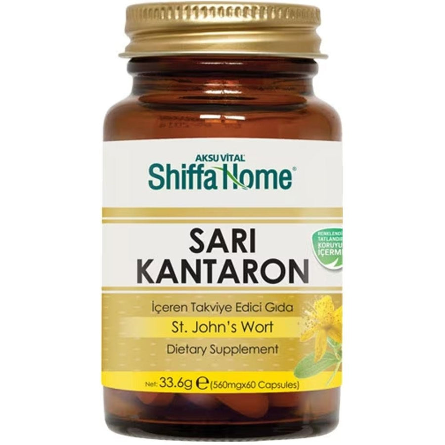 Aksu Vital Shiffa Home St. John's Wort Dietary Supplement 60 Capsules