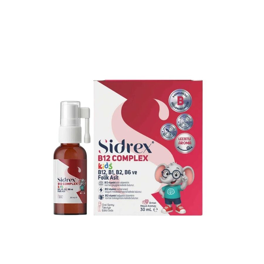 Sidrex B12 Complex Kids Spray Vitamin B-Complex 30 ml
