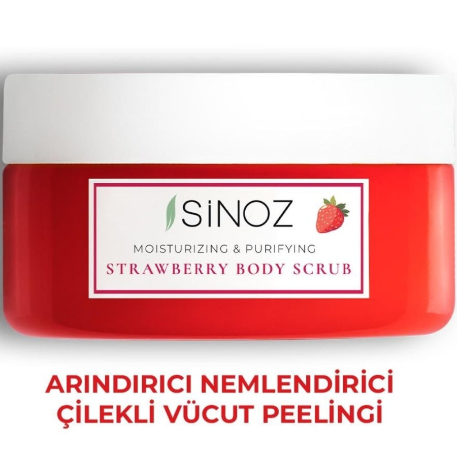 Sinoz Strawberry Body Peeling Nourishing & Purifying Scrub 300g