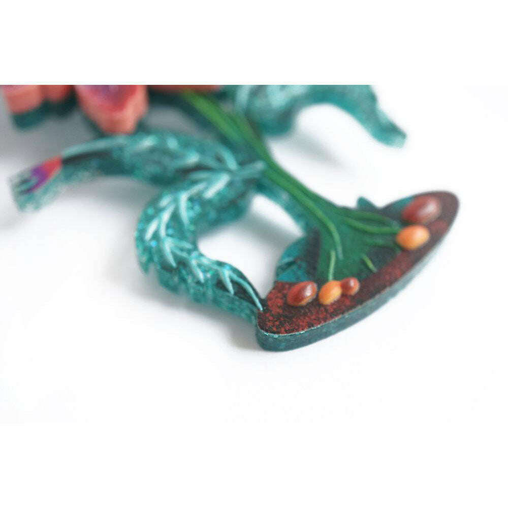 Skull Flower Brooch by Laliblue | PRE-ORDER SHIPS IN 2-3 WEEKS