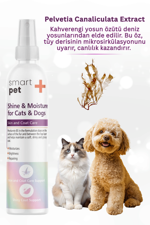 SmartPet+ Shine & Moisture Pet Coat Gloss Spray 100ml