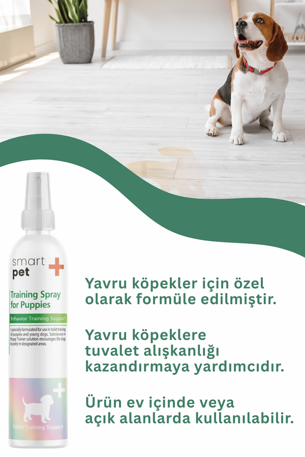 SmartPet + Puppy Potty Training Spray for Indoor & Outdoor 100ml