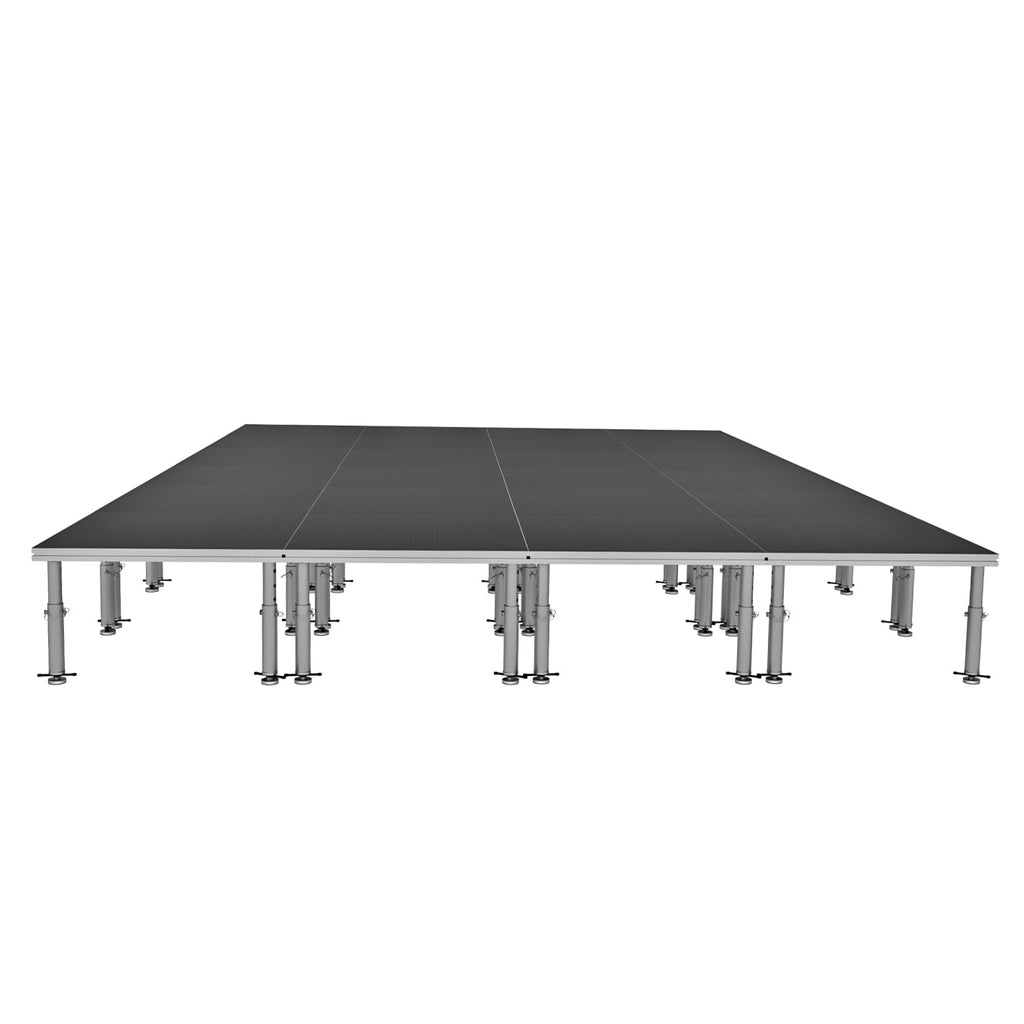 ProX XSU-16X24PKG - StageOne 16 ft x 24 ft 4x4 Package 24 Decks w/ 16–22 inch Adjustable Legs