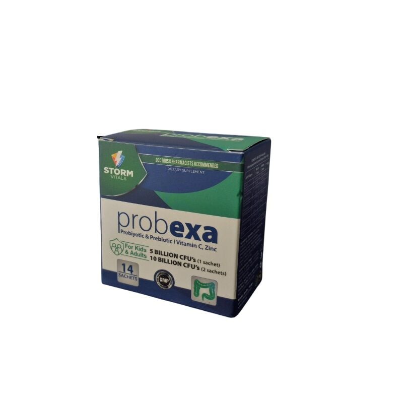 Storm Vitals Probexa Probiotic & Vitamin C Support 14 Sachets