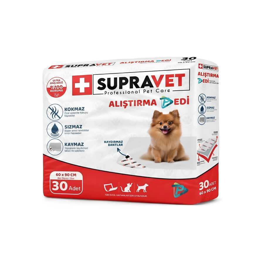 Supravet Dog Potty Training Pads Absorbent 60x90 cm 30 Count