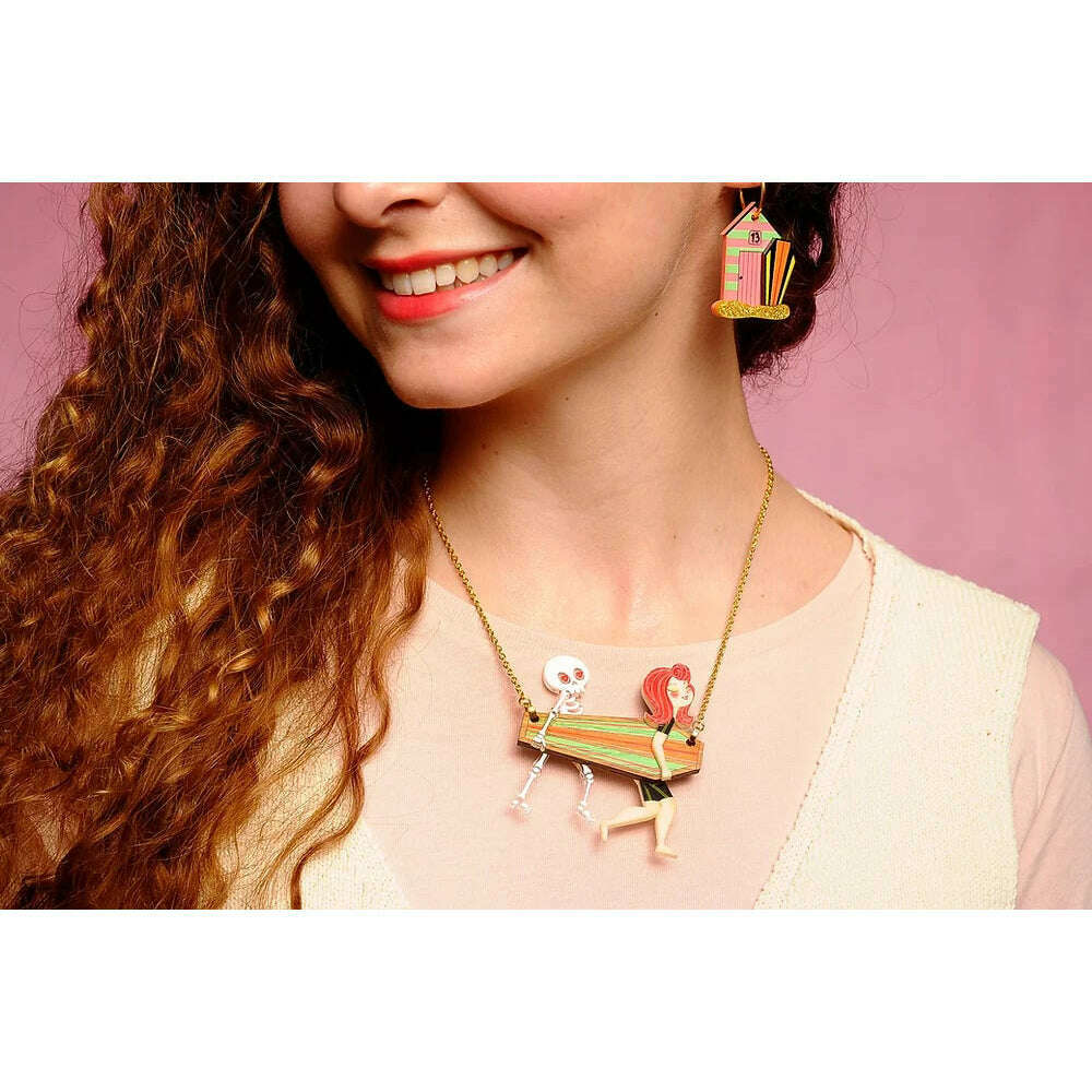 Surfer Couple Necklace by Laliblue | PRE-ORDER SHIPS IN 2-3 WEEKS