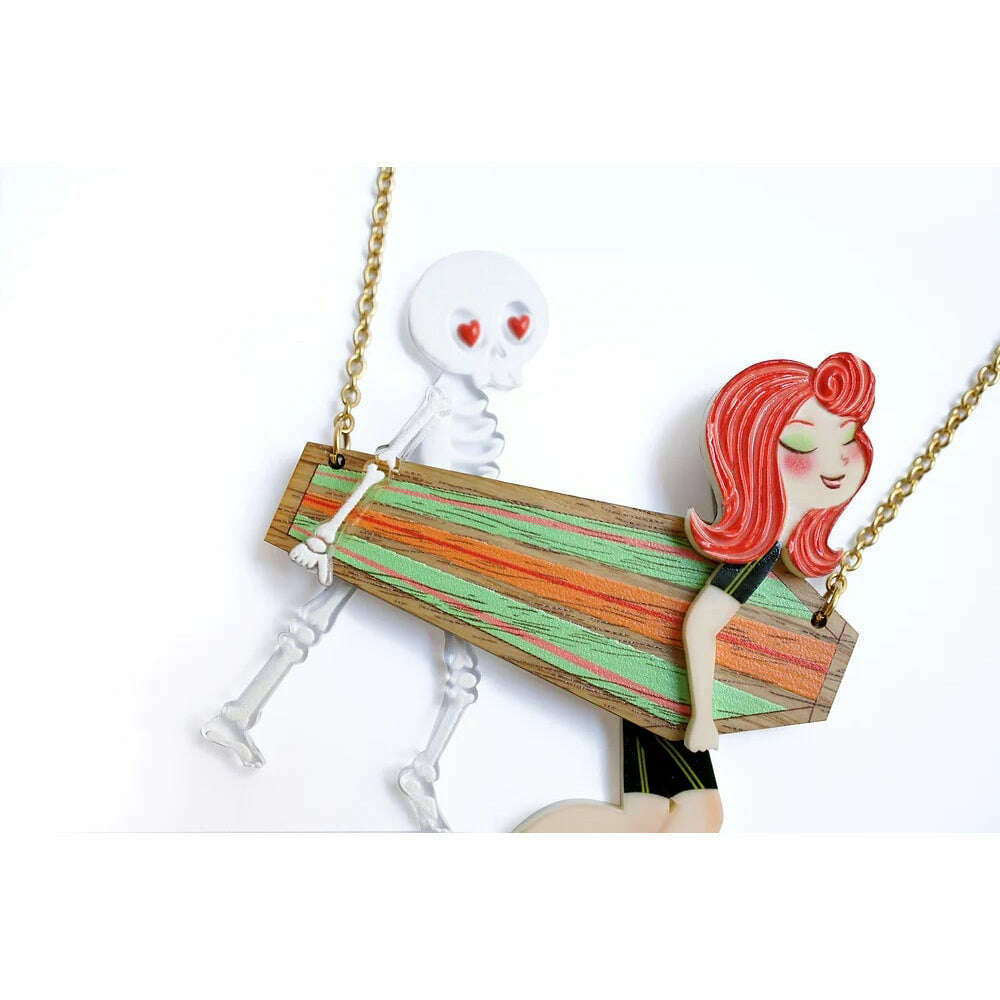 Surfer Couple Necklace by Laliblue | PRE-ORDER SHIPS IN 2-3 WEEKS