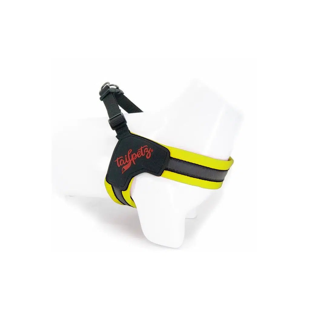 Tailpetz V-Harness Neon Lime Dog Chest Harness Medium