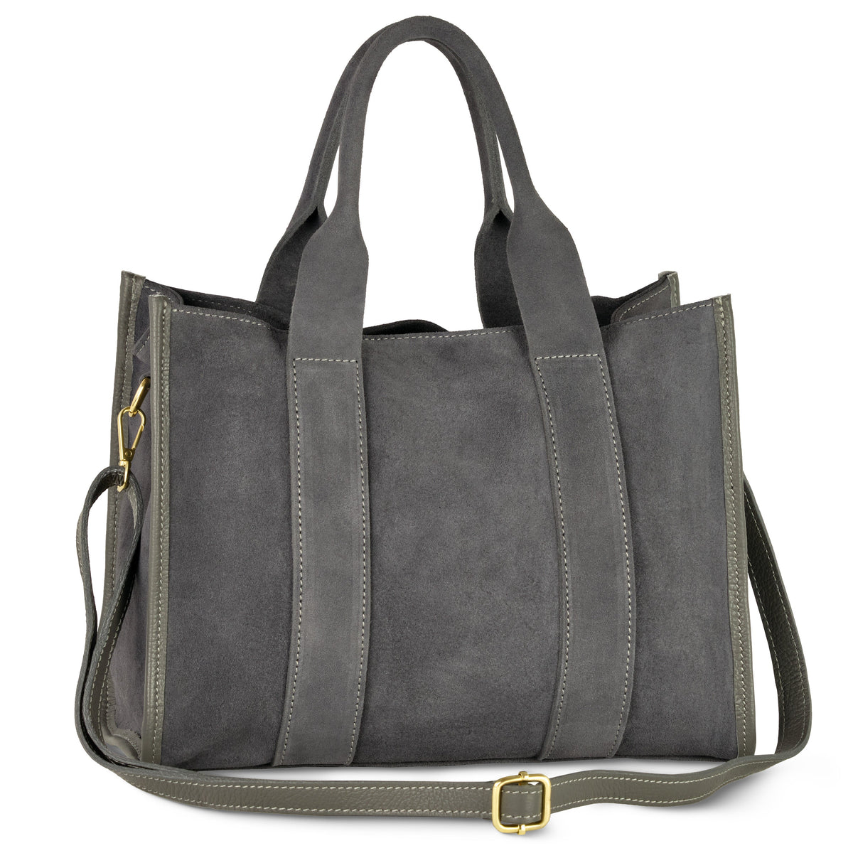 Brianza Italian Suede Tote Bag