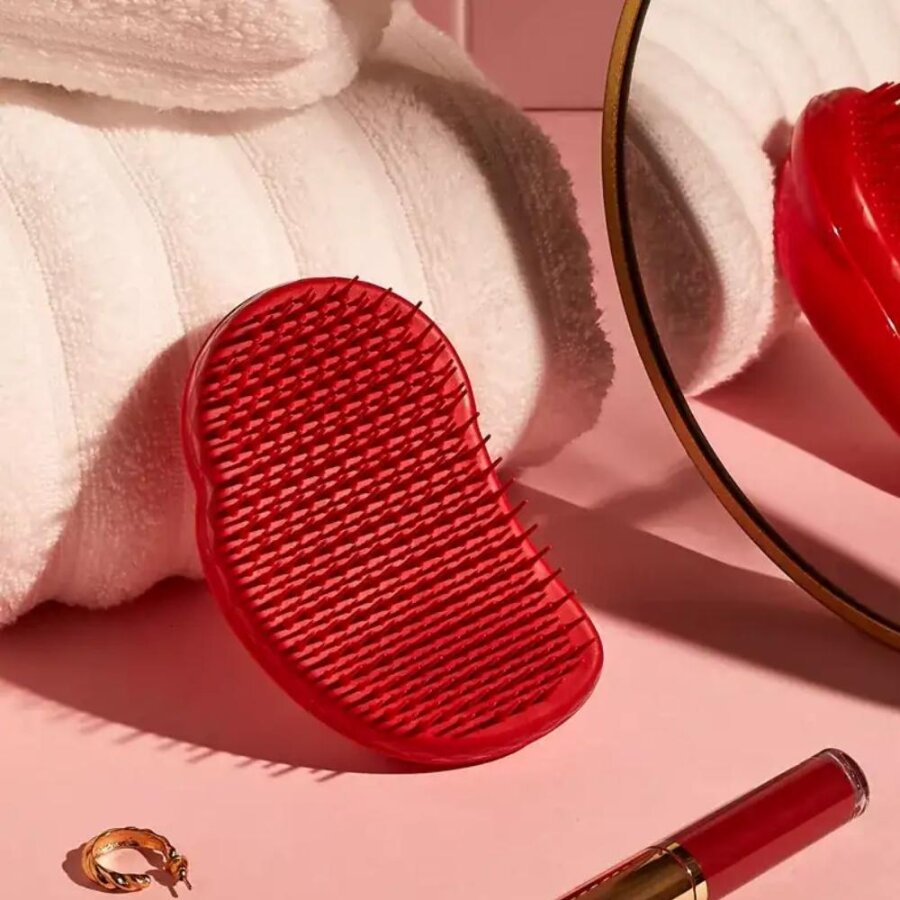 Tangle Teezer Thick & Curly Red Detangling Hair Brush