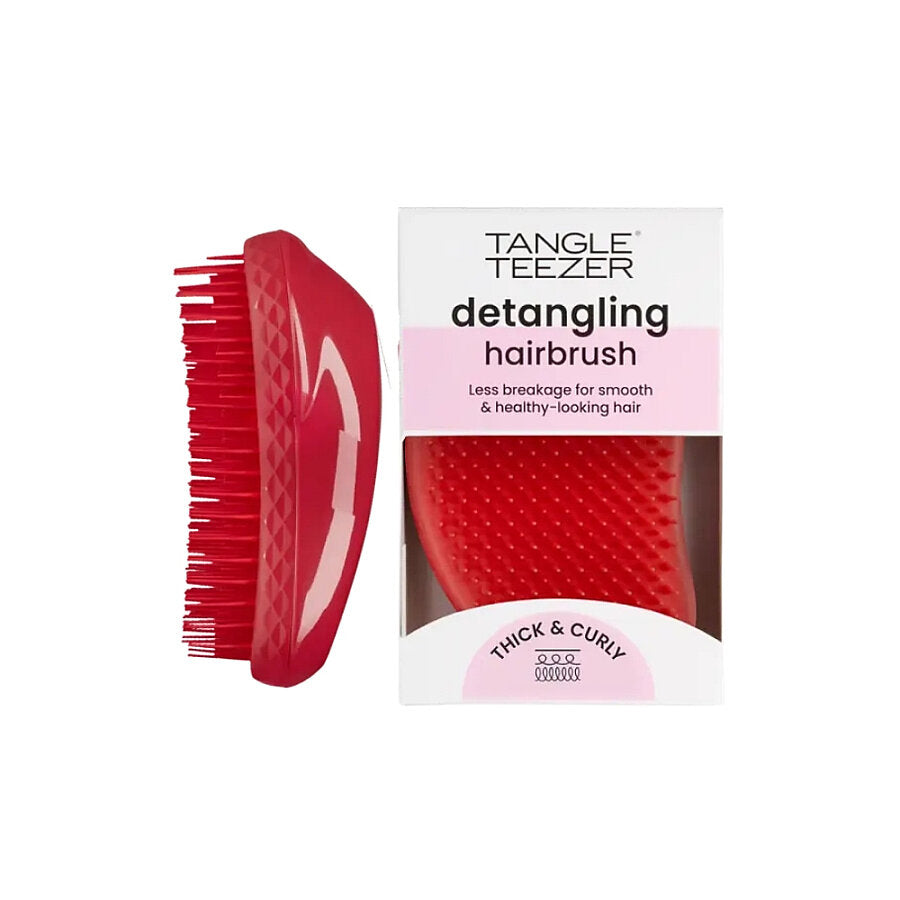 Tangle Teezer Thick & Curly Red Detangling Hair Brush