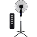 Craig 16-Inch Stand Fan With Remote Black - TH6069