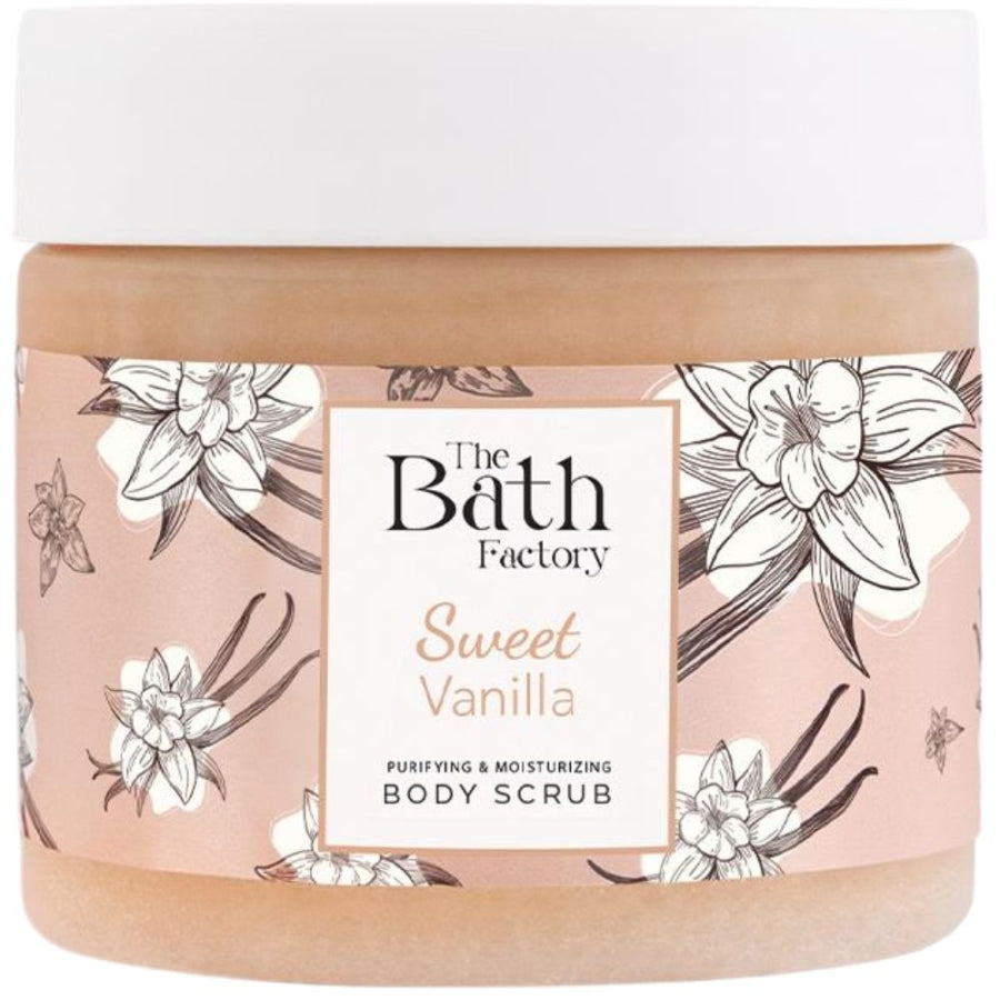 The Bath Factory Sweet Vanilla Hydrating Body Scrub 300g