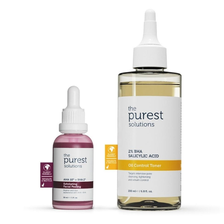 The Purest Solutions BHA Skincare Set for Pore Control 2 Items