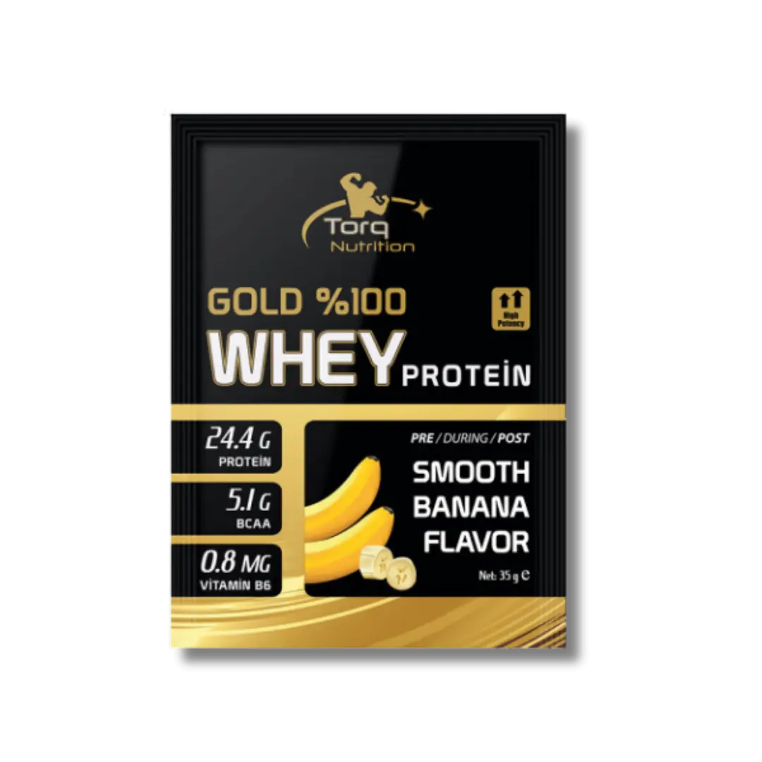 Torq Nutrition GOLD Whey Protein Powder Single Serving 35g