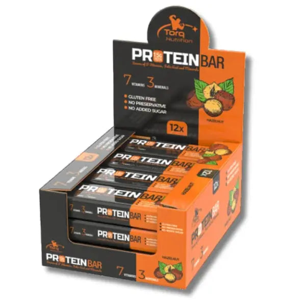 Torq Nutrition Protein Bar High Protein Snack 12x50g