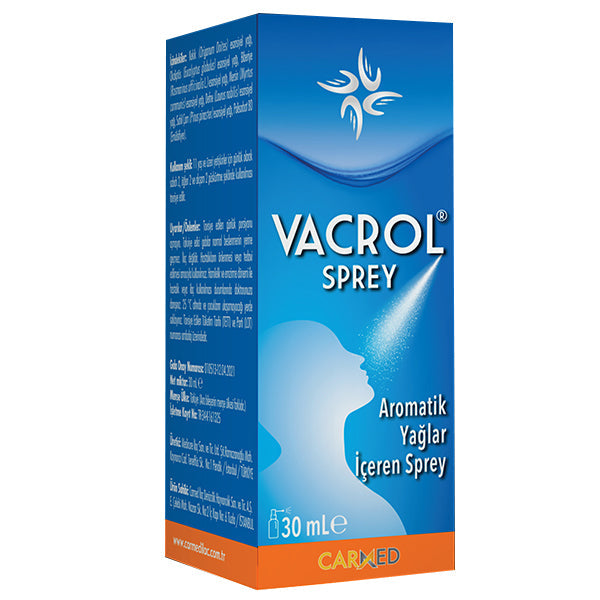 Carmed Vacrol Spray Soothing Oral Care Solution 30 ml