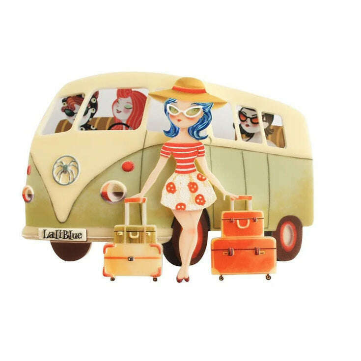 Vintage Van Brooch by Laliblue | PRE-ORDER SHIPS IN 2-3 WEEKS