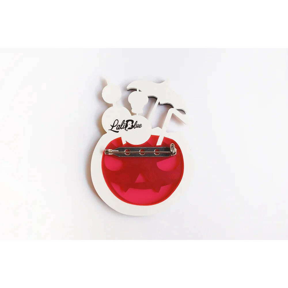 Watermelon Cocktail Brooch by Laliblue | PRE-ORDER SHIPS IN 2-3 WEEKS