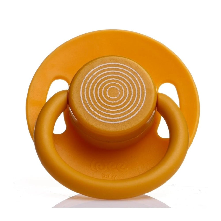 Wee Baby Cool Round Silicone Pacifier No.2 Yellow 6-18m
