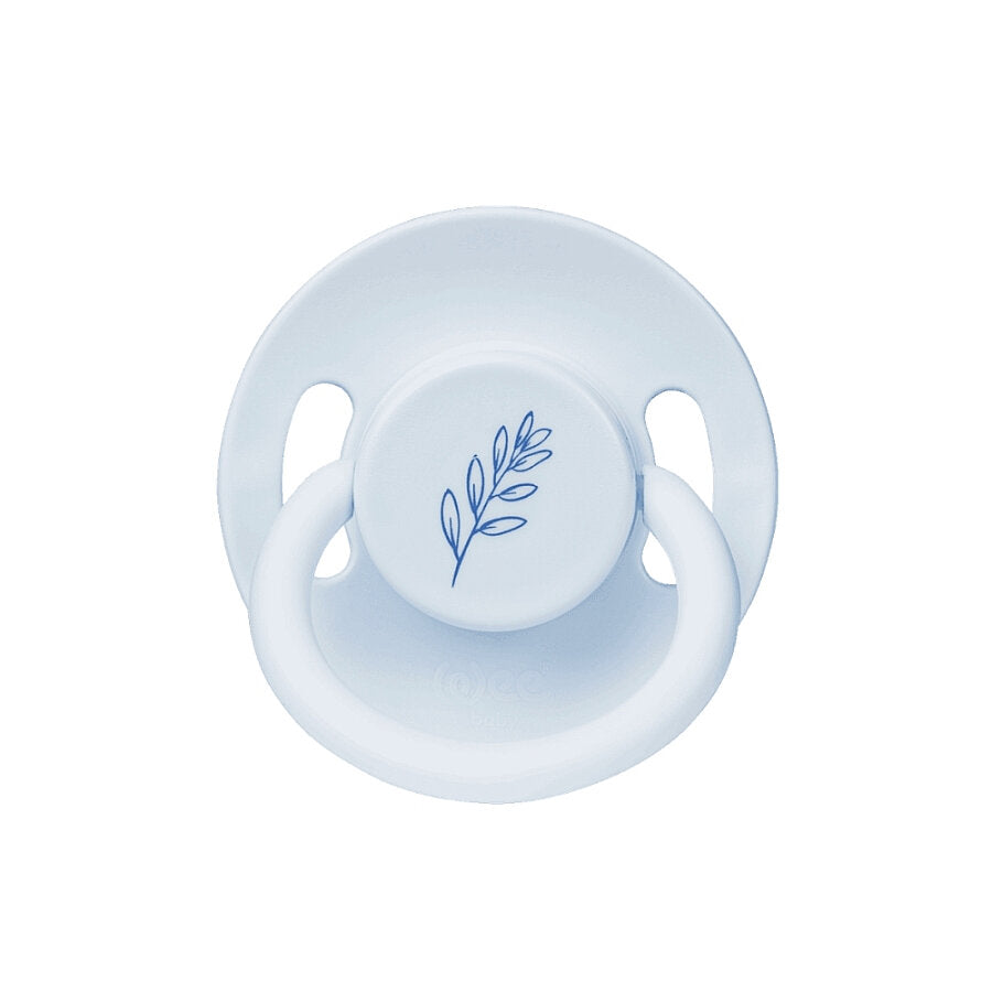 Wee Baby Cool Round Silicone Pacifier Size 1 Blue 0-6m