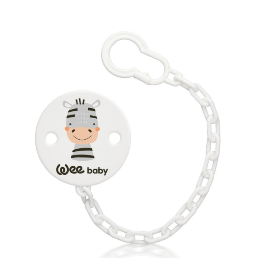 Wee Baby Pacifier Clip Secure Attachment Accessory 1 Count