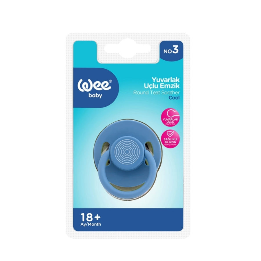 Wee Baby Cool Round Tip Soother Size 3 for 18+ Months