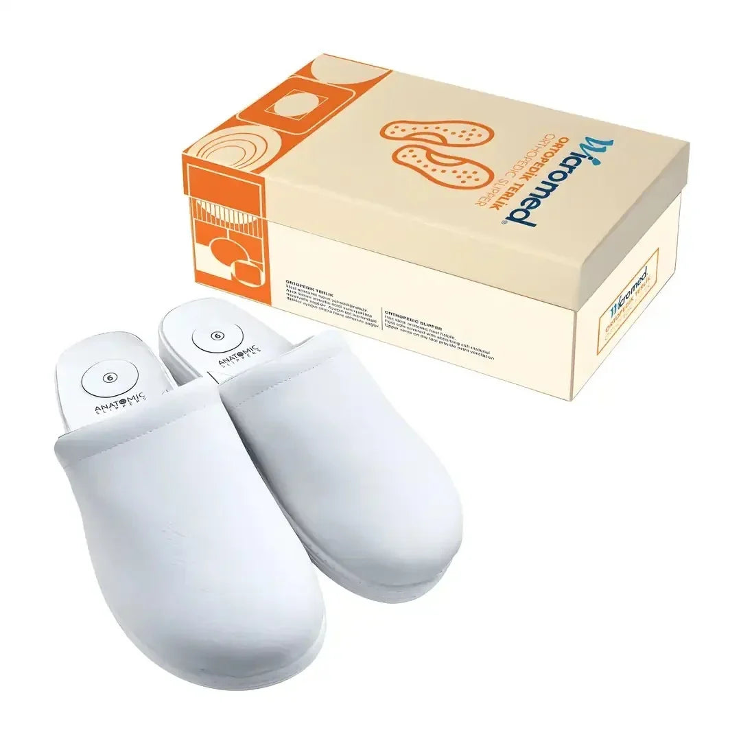 Wicromed Men Sabo Orthopedic Clogs White Size 41