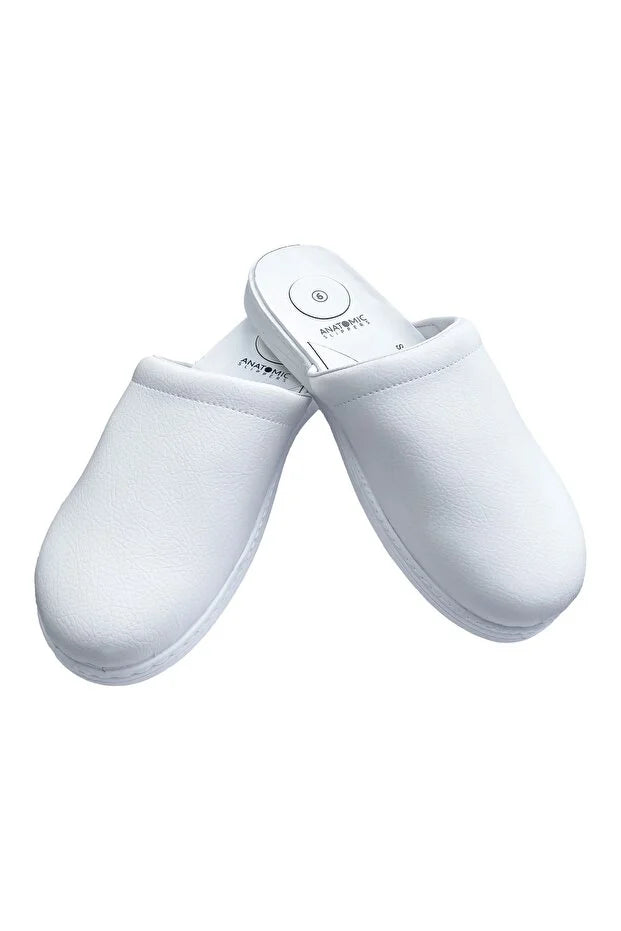 Wicromed Sabo 6-Point White Orthopedic Clogs Size 40